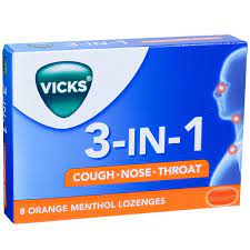 VICKS 3-IN-1 RELIF TOFFY                        